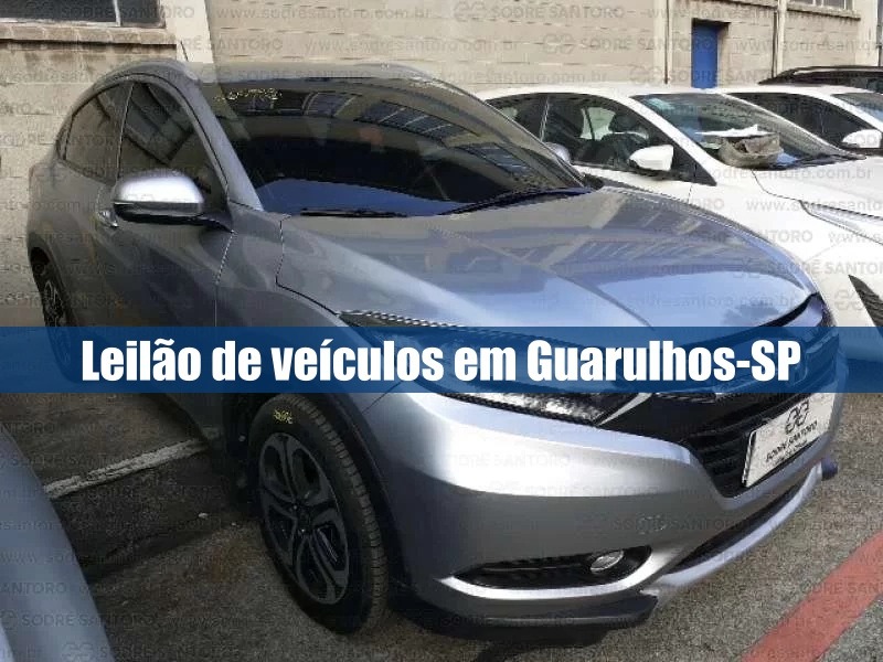 Leilão de veículos recuperados de financiamento em Guarulhos-SP