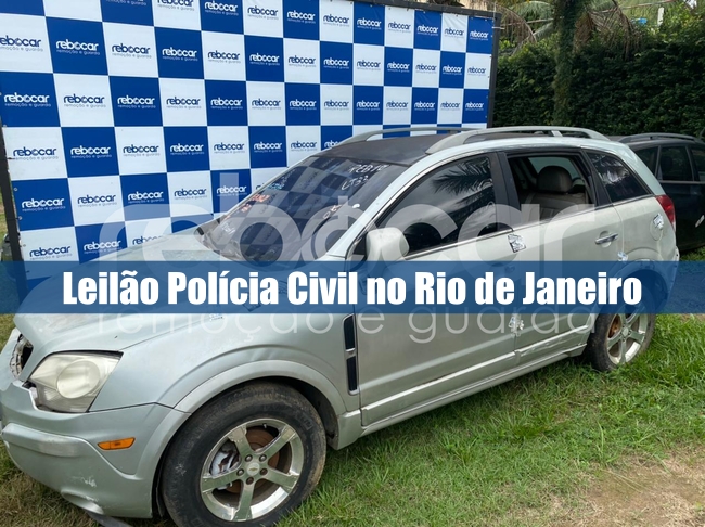 Polícia Civil do Rio de Janeiro abre leilão com 292 veículos