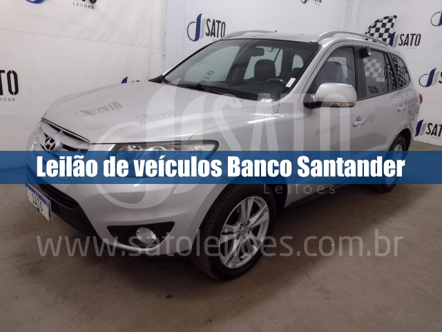 Leilão de veículos do Banco Santander