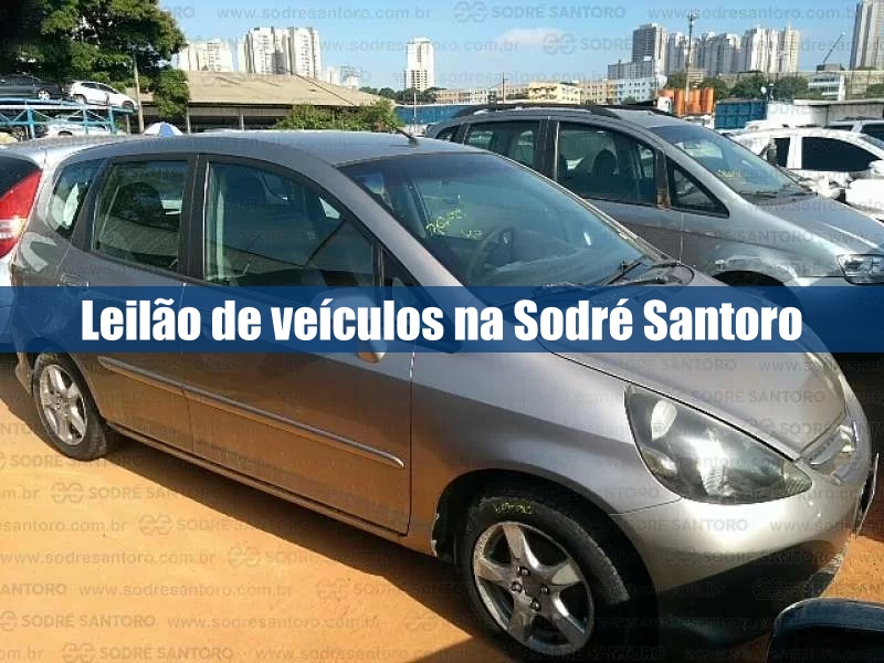 Leilão de veículos Sodré Santoro