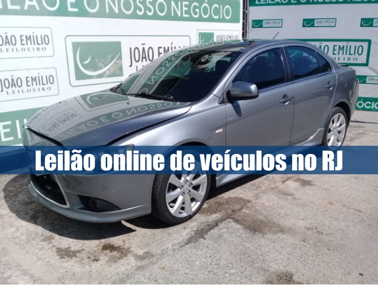 Leilão online de veículos recuperados aberto na leiloeira João Emílio