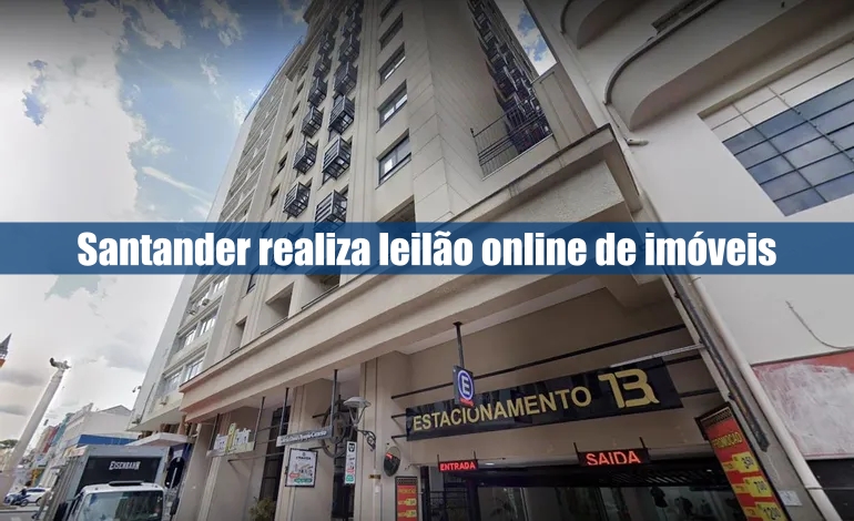 Santander realiza leilão de imóveis