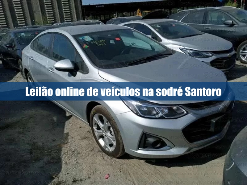 Sodré Santoro abre novo leilão online de veículos recuperados de financiamento